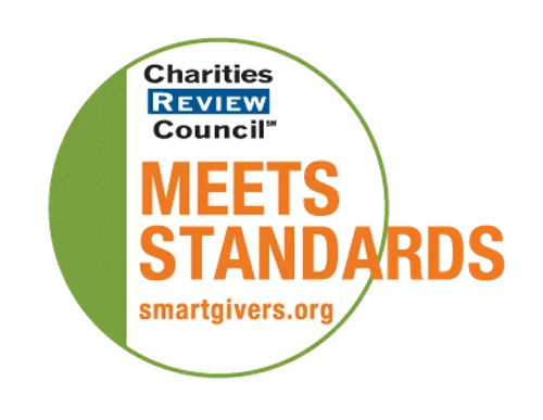 Charities Review Council Meets Standards seal